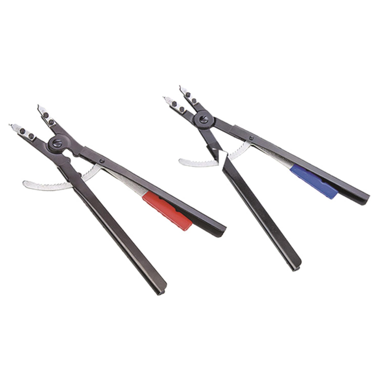 Alicates precisos de anillos de retención de 20 pulgadas para un manejo seguro de los circlips externos internos, instalación eficiente de componentes, alicates de anillos de presión