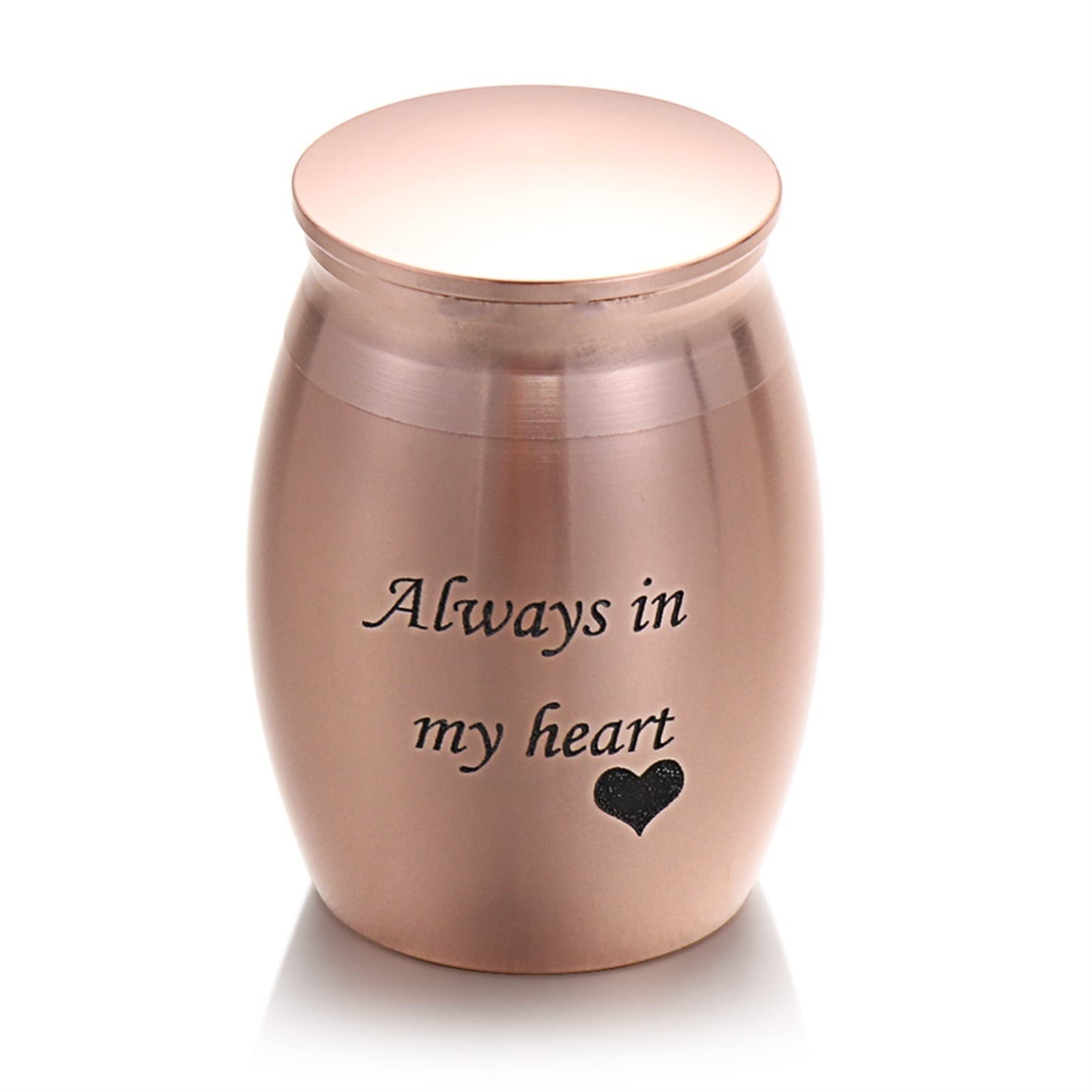 YLMKMVLCZC Pet Urn For Dogs Cats Ashes Keepsake Memorial Box 1Pc Mini Memorial Urn Aluminum Alloy Threaded Lid Pet Cremation Urns Beloved Pet Keepsake Funeral Urn Pet Cat And Dog Urn(4,L)
