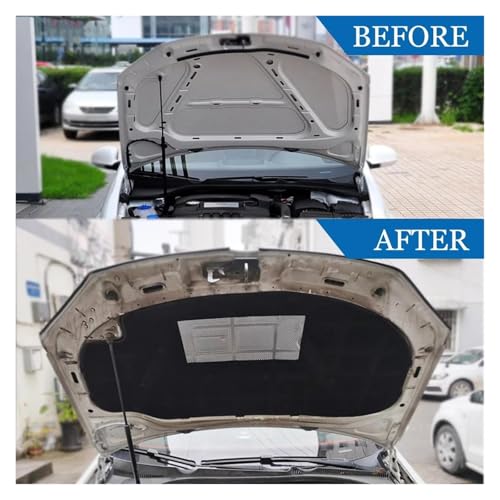 Tapis isolant pour capot de VW Golf 5 2004-2008 en coton ignifuge