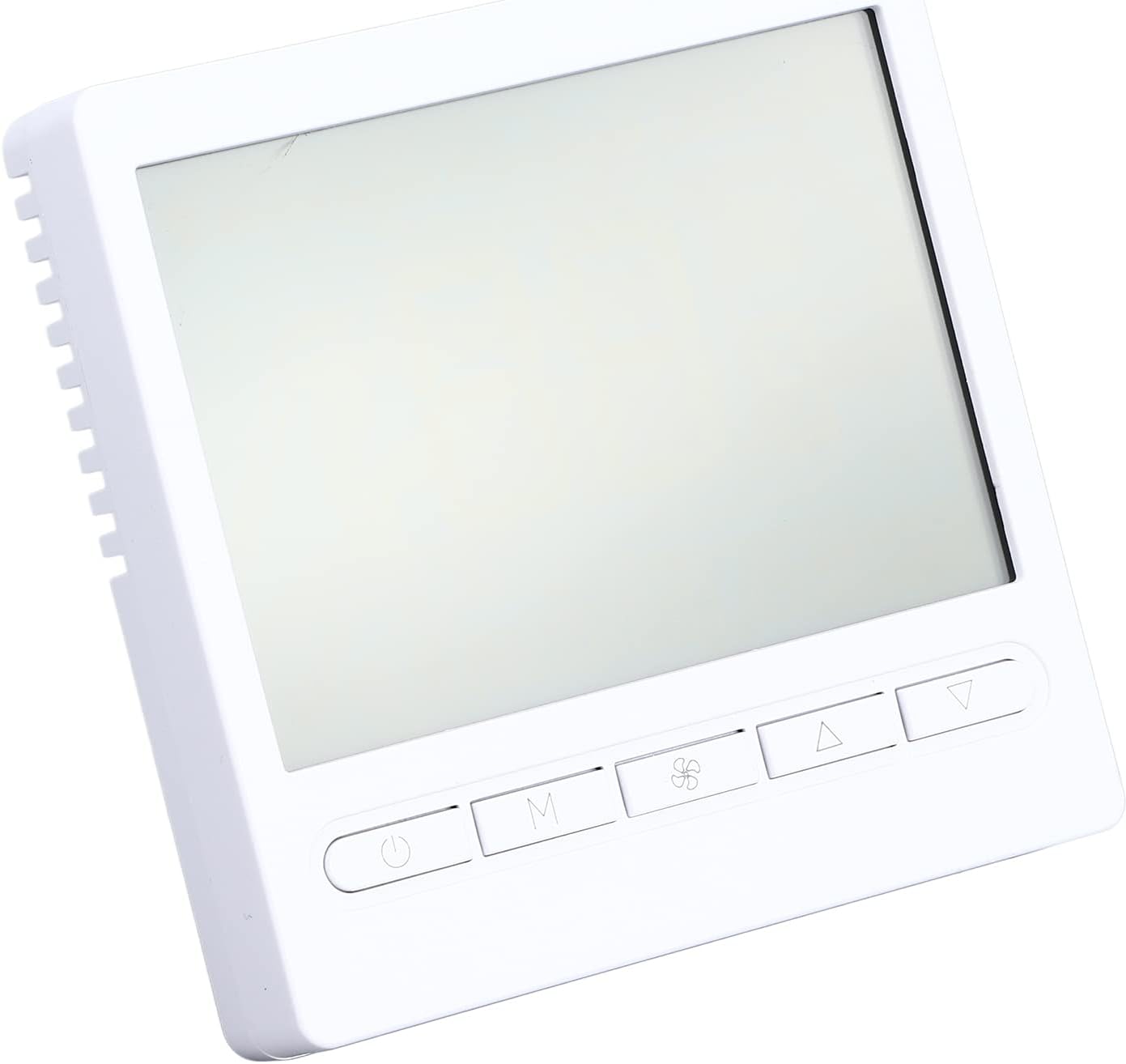 White Thermostat, AC 220V LCD Display NTC Sensor Digital Thermostat for Restaurants