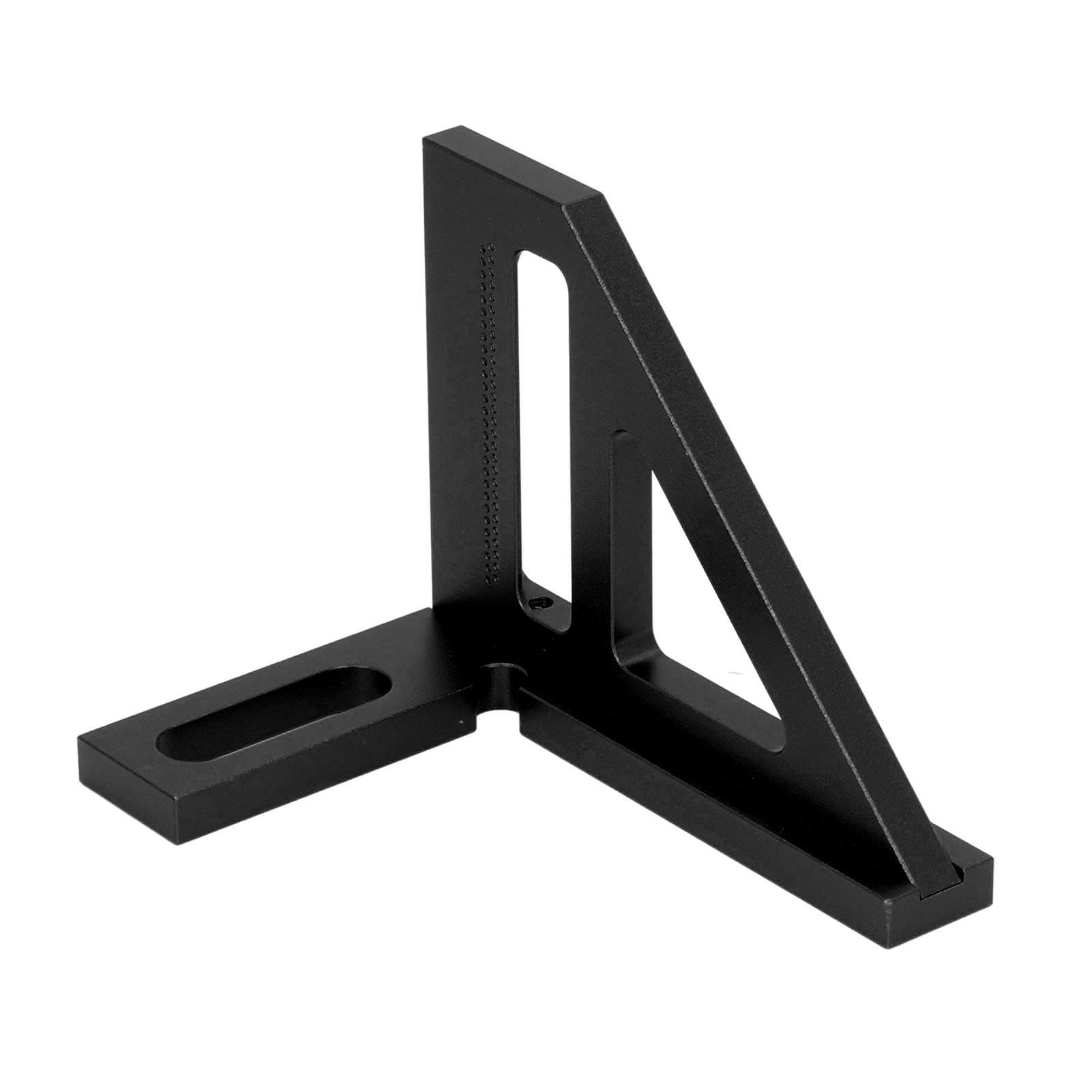 Righello di misurazione Multi-Angolo 3D di Alta qualità, Squadra goniometrica in Lega di Alluminio ad Alta precisione per la Lavorazione del Legno, con Angoli di 45 e 90 Gradi.