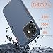 YmhxcY for iPhone 11 Case Shockproof Dropproof Dust-Proof Drop Proof 3-Layer Durable Phone Case Heavy Duty Protection Phone Case Cover for Apple iPhone 11 6.1“ Blue and Orange