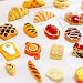 10pcs Nourriture Miniatur,Mini Mignon Gâteau Nourriture Jouets Biscuits Sucrés Accessoires Donuts Poupées Miniatures Cuisine À Jouets pour Les Enfants De La Maternelle