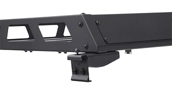 Body Armor JL-6121 Roof Rack Mount 150 lbs. Capacity Textured Powder Coat Black Roof Rack Mount