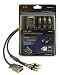 Produktbild profitec HCK 9407 5 High End DVI-I Adapterkabel (DVI-I Stecker - 3xCinch-Stekcer (RGB)) 5,0m