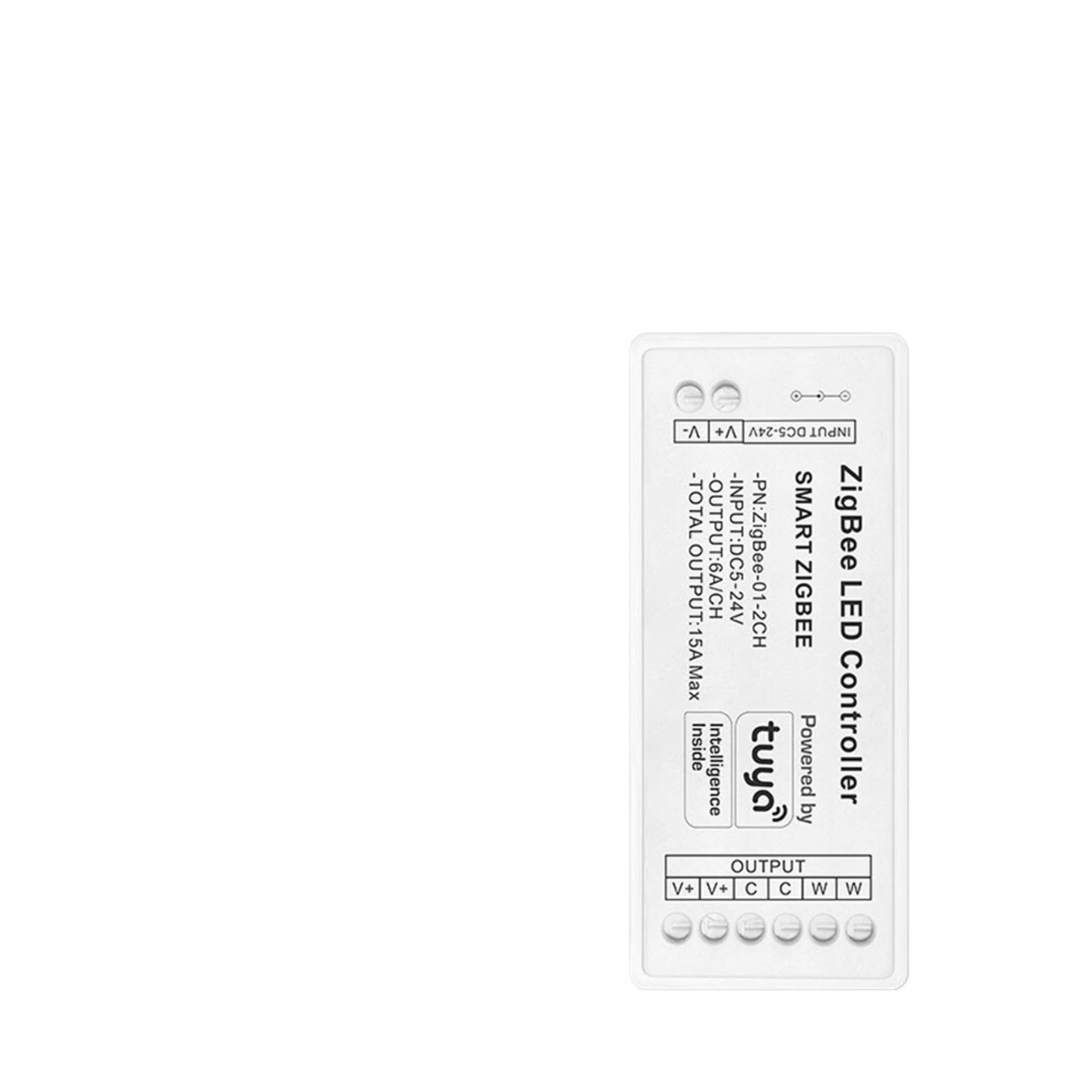 Contrôleur intelligent LED CCT 12V 24V ruban blanc double - 6