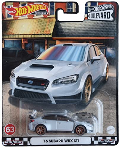 Hot Wheels 16 Subaru WRX STI Boulevard miniatura 1