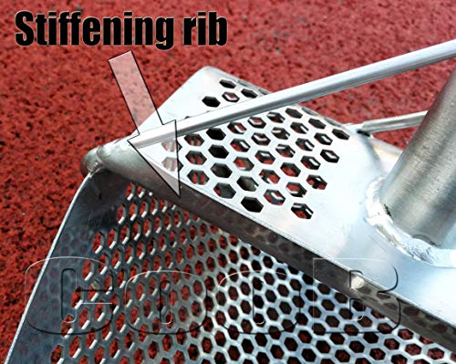 Coob Universal Sand Scoop Metal Detector Tool, Stainless Steel Shovel Scoop For Metal Detecting, Treasure Hunting Metal Detecting Scoops (Shark V7 Pro) #TOP4