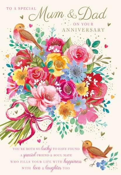 Noel Tatt Loss Of Your Mum' Sympathy Card - White Lilies & Sentiment