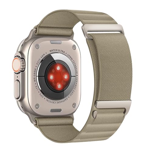 Ya en manzanajugosa.com: Aizgalxor Alpine Loop Correa Compatible con Apple Watch Ultra 49mm 46mm 45mm 44mm 42mm(Series 3/2/1), Deporte Pulseras de repuesto Compatible para iWatch Ultra 2/Series 10/9/8/7/6/5/4/3/2/1/SE