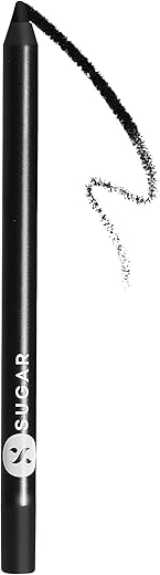 SUGAR Cosmetics Stroke Of Genius Heavy-Duty Kohl with Sharpner | Long Lasting, Smudge Proof & Waterproof Kajal Pencil | Matte Finish | 1.2gm – 01 Back To Black (Black)