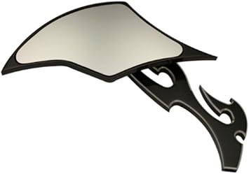 Pro-One Perf.Mfg. Mirror Flame Right Blk 104230B