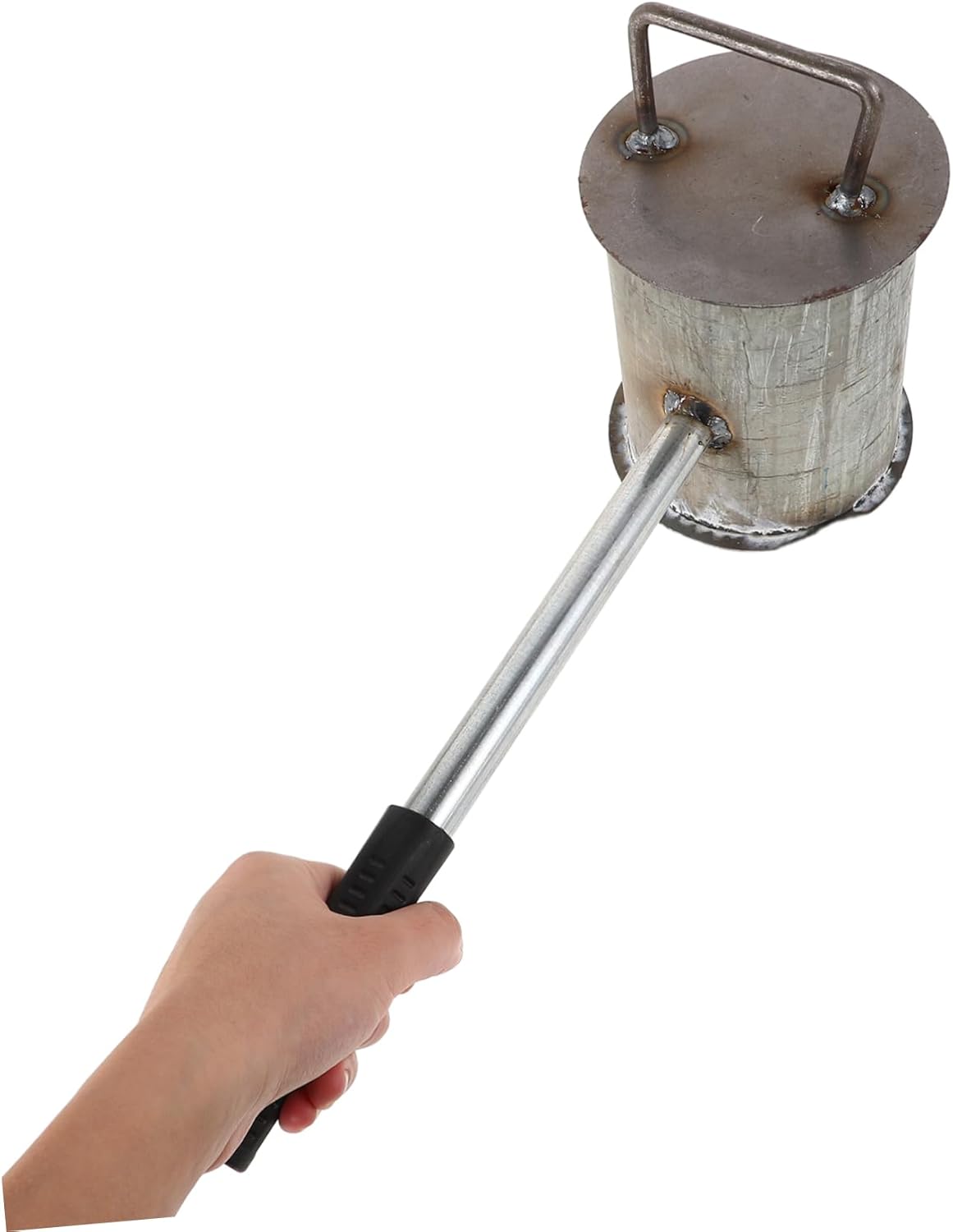 Steel Fire Extinguishing Pot for Bbq and Camping Durable Extinguisher Cover Portable Fire Safety Equipment for Outdoor and Home Use