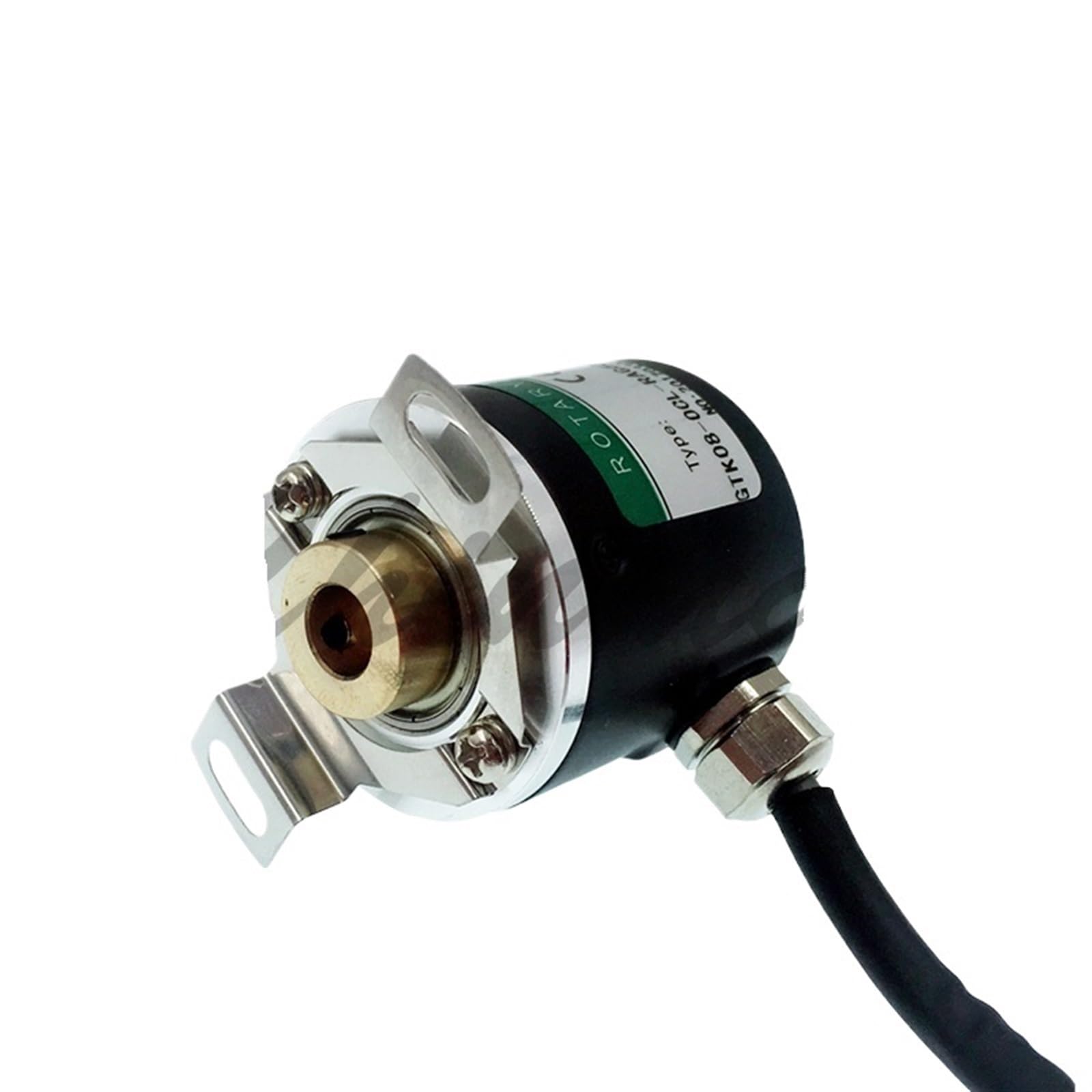 Codeur rotatif GTK3808 à arbre creux 600 impulsions triphasé ABZ 5-24V