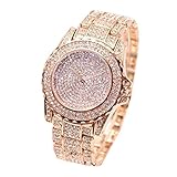 Bokeley Women's Watch, 2019 Fashion Simple Mens Watch Quartz Analog Business Casual Wristwatch (Rose Gold)