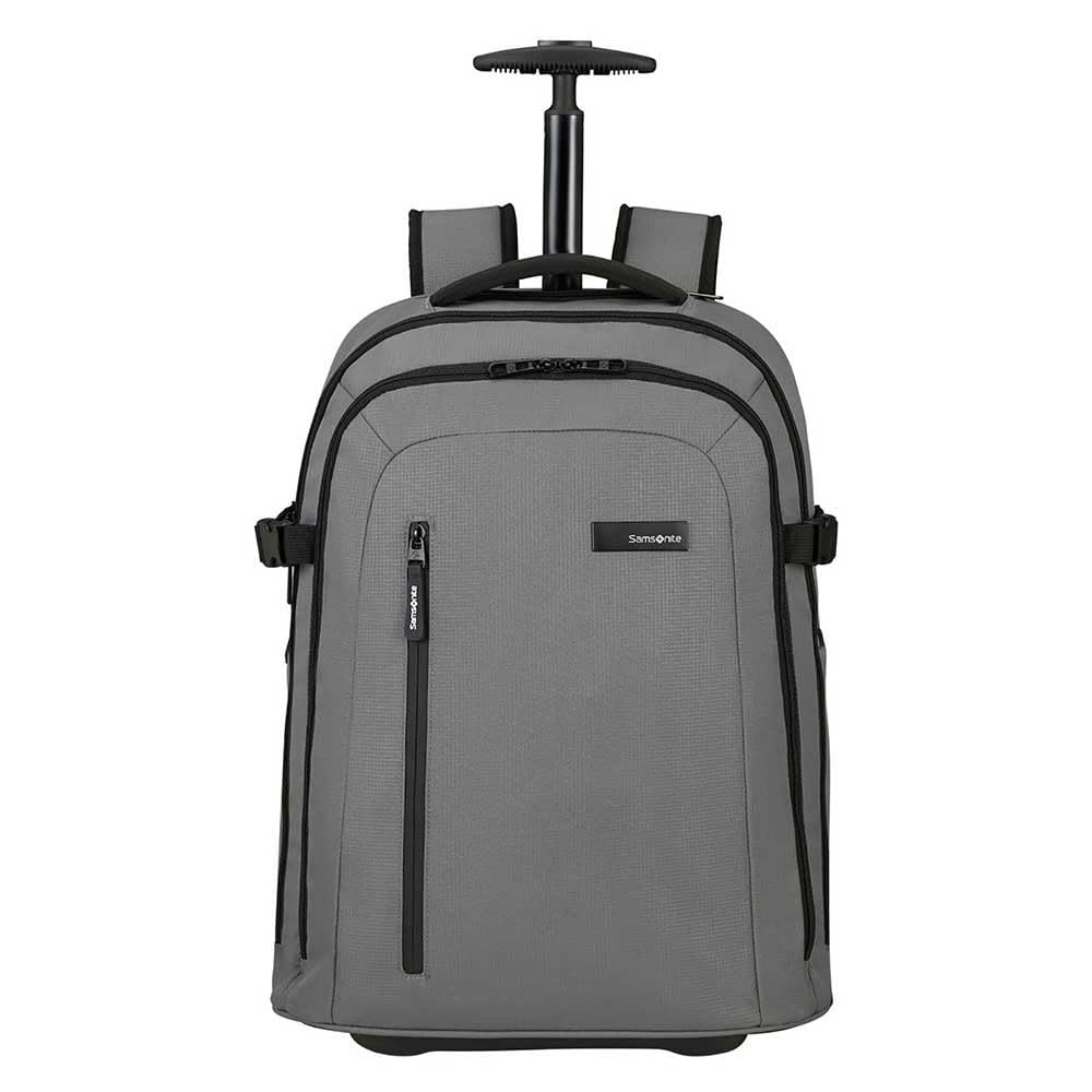 Samsonite Roader - Laptoprucksack mit Rollen 17.3 Zoll, 55 cm, 28 L, Grau (Drifter Grey)