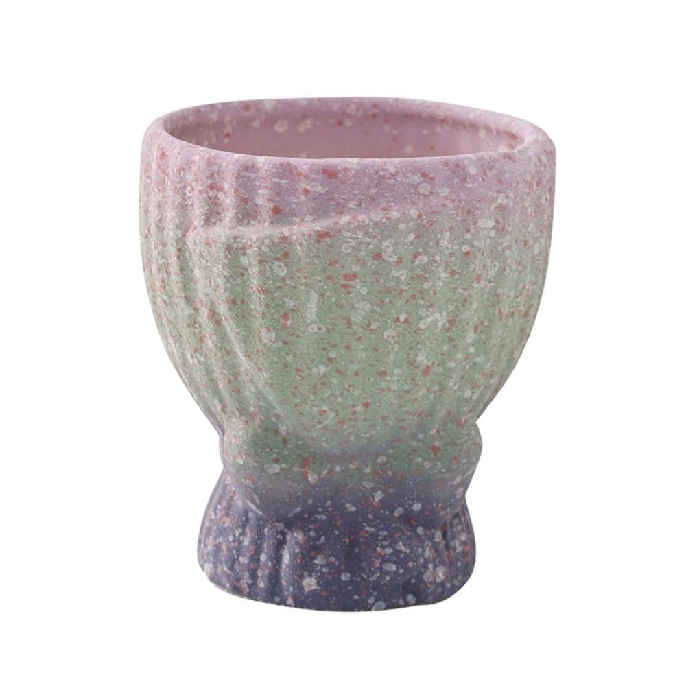 MDNIPQBAM natural Creative Flower Pot Coarse Pottery For Succulent For Balcony Decoration for garden