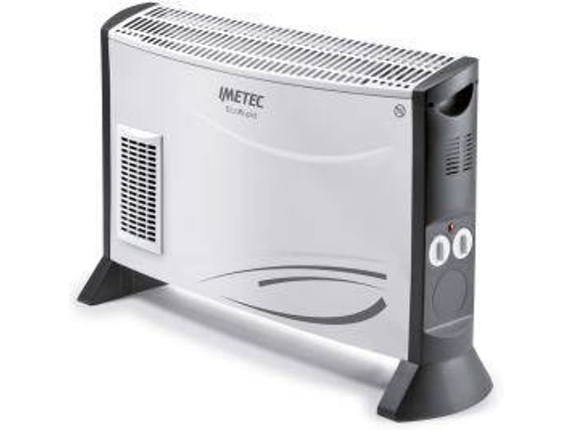 Imetec Eco Rapid, Convector, 2000 W, 4 Niveles de Temperatura, Tecnología Imetec ECO, Ventilación Turbo
