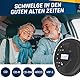 KLIM Discover - Tragbarer CD-Player mit langlebigem Akku - Mit Kopfhörern - Radio FM - Kompatibler MP3-CD-Player - SD-Karte, FM-Transmitter, Bluetooth - Ideal für Autos - Portable CD Player