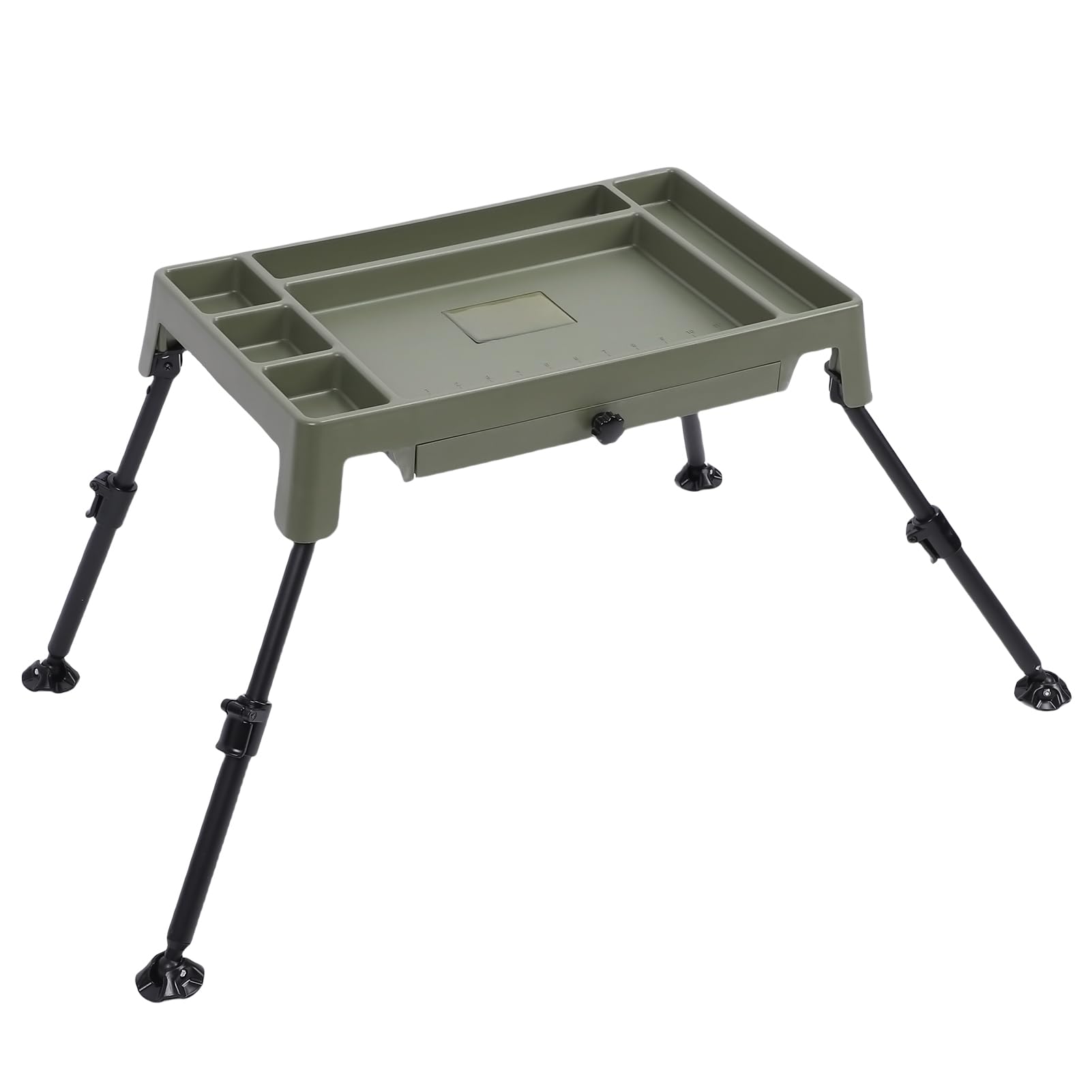 Mingzhe Folding Camping Table with Double Layer Design Height Adjustable