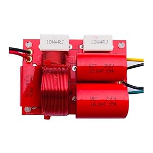 JINGERL 2 stks 2 Way 200W Stereo Frequency Divider Home Theatre HiFi 2 Unit Filtercircuit Spreker Audio Crossover Filters