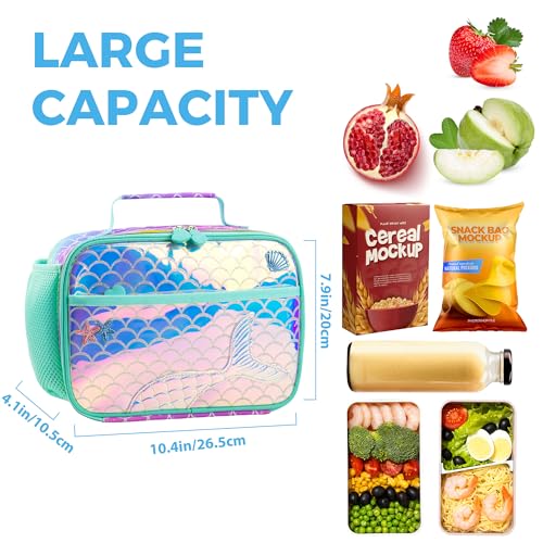 Image of RLGPBON Kids Lunch Bag,Insulated Lunch Box for Girls Boys,Lunch Bag Toddler Teen,School Daycare Cute Travel bags