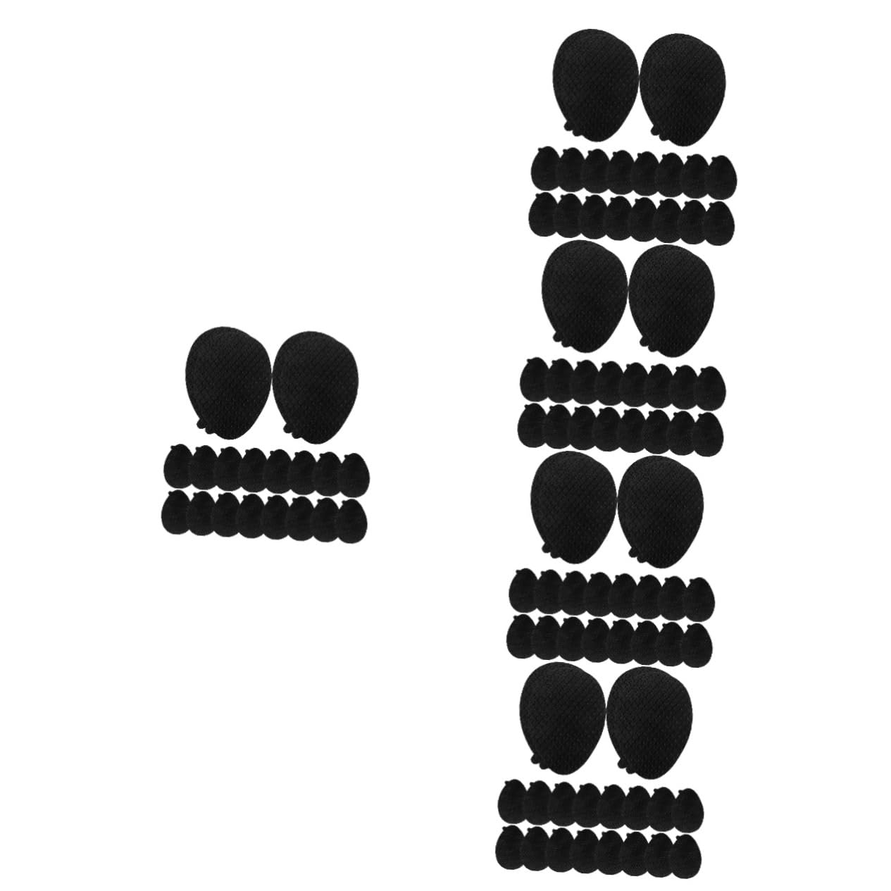 5 Set Adesivi Antiscivolo Per Suole Cuscinetti In Gel Per Talloni Copriscarpe Alti Da Donna Inserti Per Scarpe Antiscivolo Sul Fondo Della Suola Inserti Per Talloni 10 paia*5