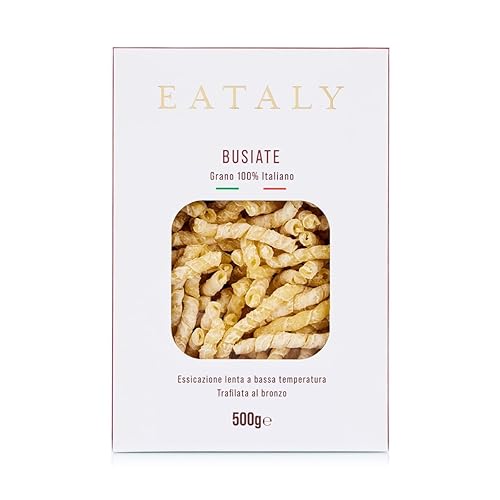 Miniatura 54 de Eataly Fideos italianos antichi fusilli pasta – Caja de 17.64 oz (17 onzas) – Auténtico trigo duro sémola – Hecho en Italia – Pasta seca