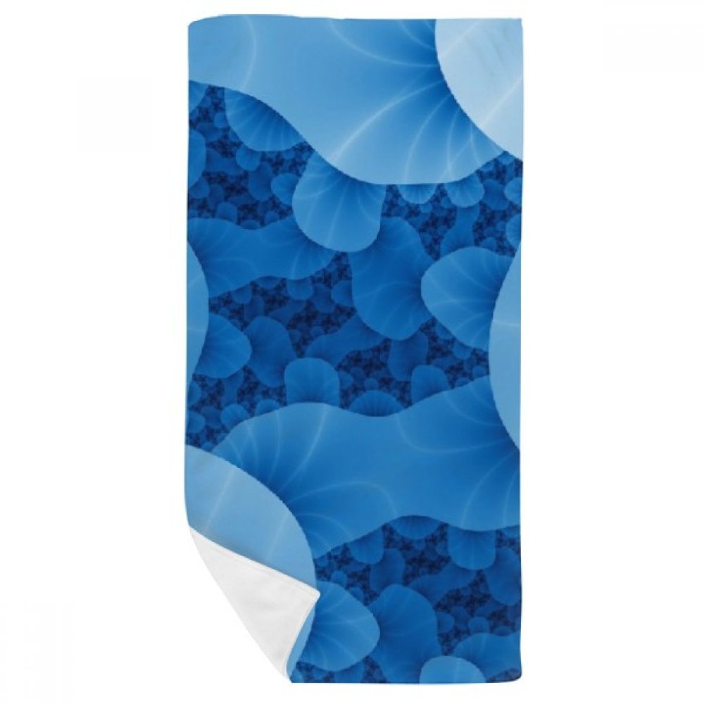 Serviette de toilette douce créature cellulaire multicolore 35x70cm