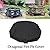 Izzybang Octagonal Fire Pit Cover Waterproof Heavy Duty Outdoor Wood Burning Fire Pit Octagonal Covers Outside Patio