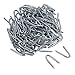 25mm Galvanised U Nails Heavy Duty Staples for Wires Fencing Mesh Netting 400pc