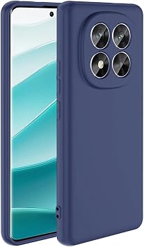 Spia Xiaomi Redmi Note 14 Pro Plus ile Uyumlu K l f Lacivert Lansman Kapak Orijinal Xiaomi Redmi Note 14 Pro Plus ile Uyumlu, Lacivert