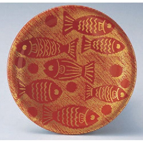 Plato Sushi Vermillion de Plástico ABS Lavable 15 cm miniatura 1