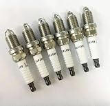 6 Pcs Spark Plug Kit 4937472 4955850 Compatible with Cummins ISL Series 8.3L Liter 8.9L
