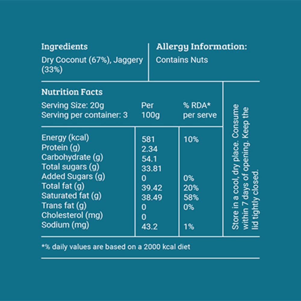 Almond House- Greater Gud- Munchy Coconut Flakes - Pack of 2-65gms each 2