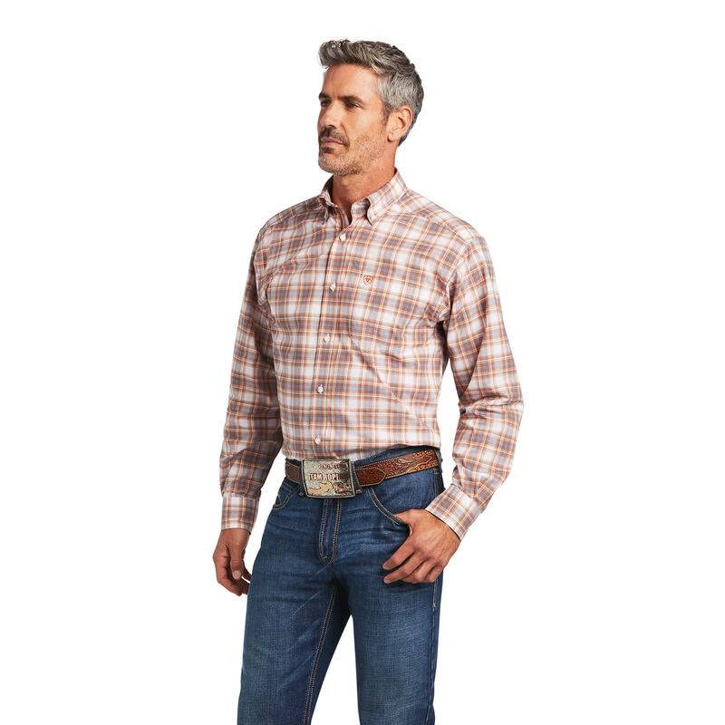 ARIAT Mens Pro Series Bryce Stretch Classic Fit Shirt