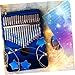 YARNOW 2pcs Kalimba Thumb Piano Sticker Notes Scale Decal for Beginners Easy to Apply and Remove Music Education Tool Safe Material