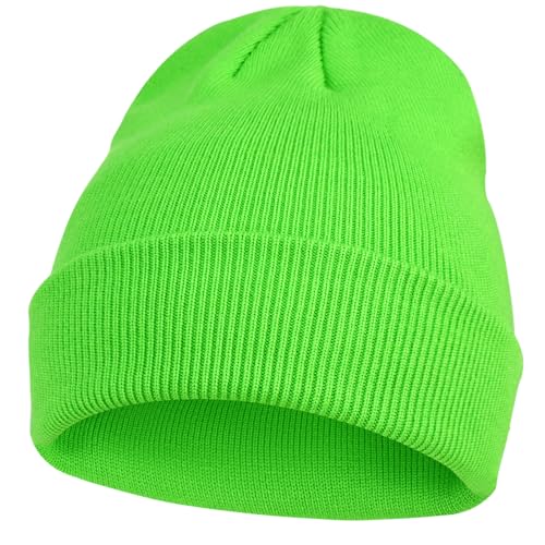 Image of ZOORON Toddler Beanie Boys Girls Beanies Kids Winter Hats Children Knit Cap | Soft Ski Hat, Cozy Core Yarn, Double Layer Warmth, Elastic Zero-Pressure Fit, Warm Kids Hats, School, Daycare, Gifts
