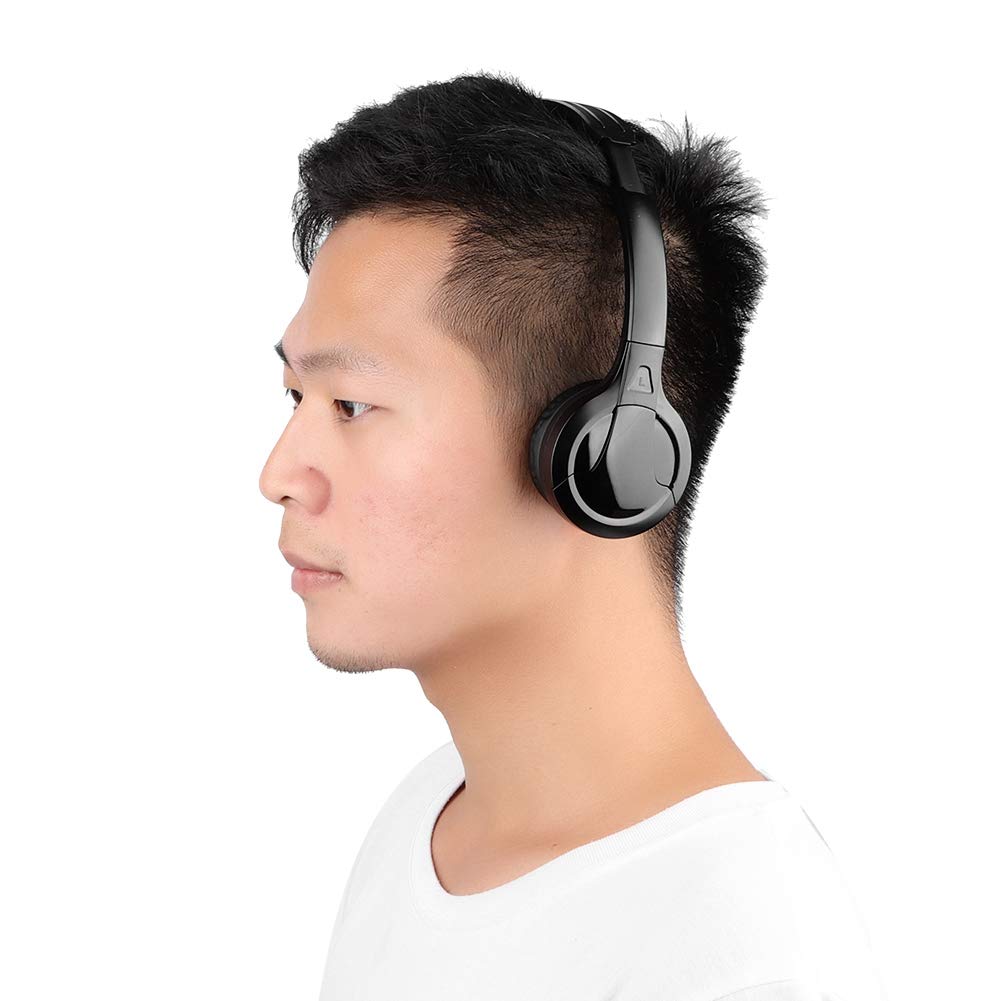 Auriculares Infrarrojos para Coche DVD 2 Canales Inalámbricos Infrarrojos IR Estéreo Audio Auriculares para Reposacabezas de Coche DVD