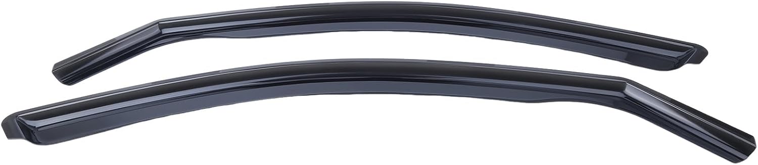 4Pcs in-Channel Window Rain Guards Wind Deflectors Vent Visors Shades, Compatible for BMW 3 Series F30 Sedan 2012-2019, Black Trim Window Deflectors Rain Shield Shade Car Accessories
