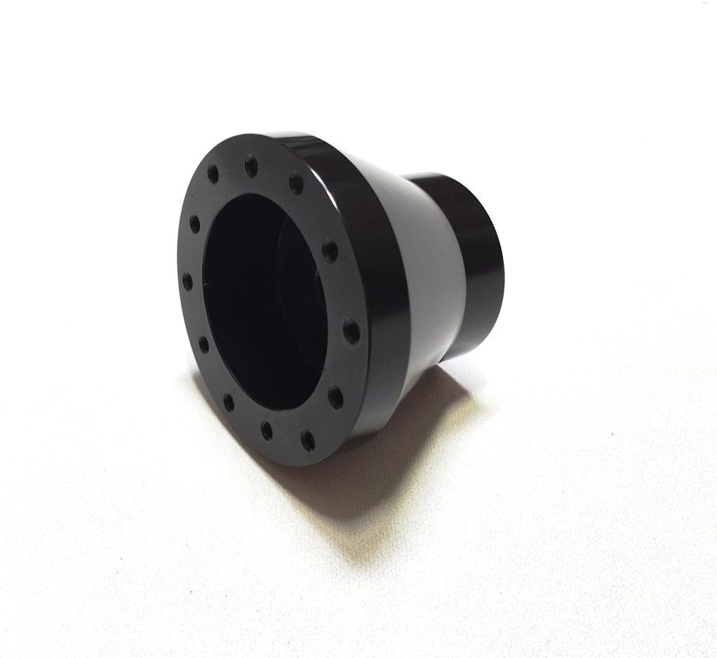 ForeverSharp08-14 Polaris Ranger RZR 6 Hole Black Aluminum Steering Wheel Adapter (for Nardi Wheels)