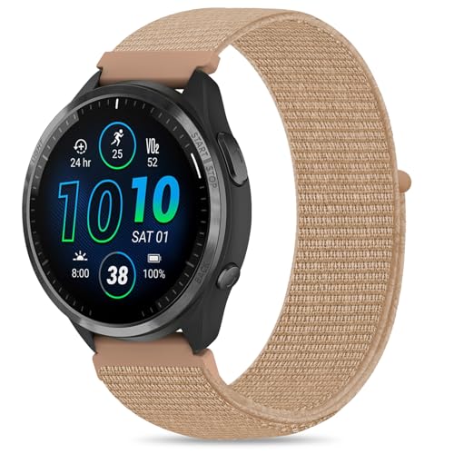Correa de nylon para reloj Garmin 22 mm hook and loop miniatura 1