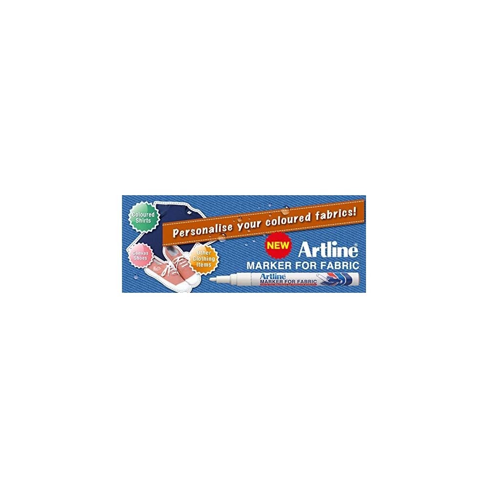 Buy Artline White Fabric Markers Set of at Ubuy Kenya