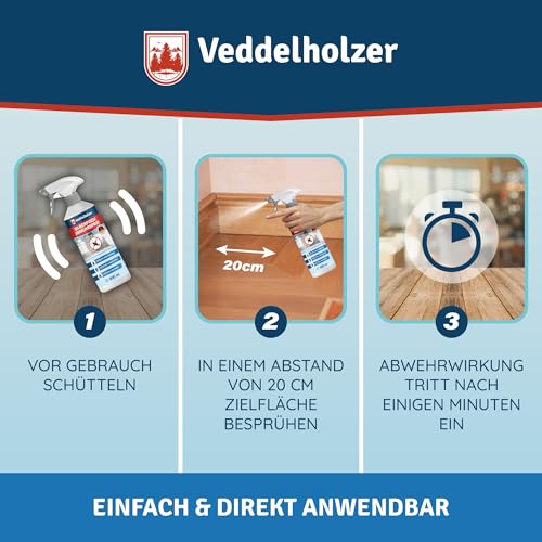 Silberfisch-Spray Veddelholzer 500 ml zur Bekämpfung von Silberfischen