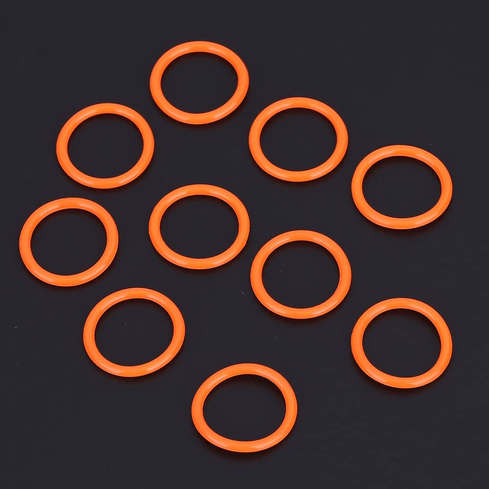 KIMISS Paintball Air Tank O‑Rings Paintball Regulator O‑Rings Polyurethane 10Pcs 13.8 * 1.9Mm High Strength Polyurethane O Rings For Paintball Gun Co2 Air Tank (Beige)