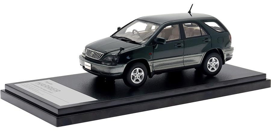 希少　トヨタ　ハリアー　ミニカー Amazon | Hi Story 1/43 トヨタ ハリアー 3.0 FOUR G Package (1997