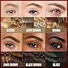 Vevivia Eyebrow Pencils for Women - Eyebrow Pen with 4D Brush-Tip & Curved Tip for Natural Fuller-Looking Brows, Precise Hair-Like Strokes for All Brow Types, Last All-Day Eyebrow Makeup, Brown #6