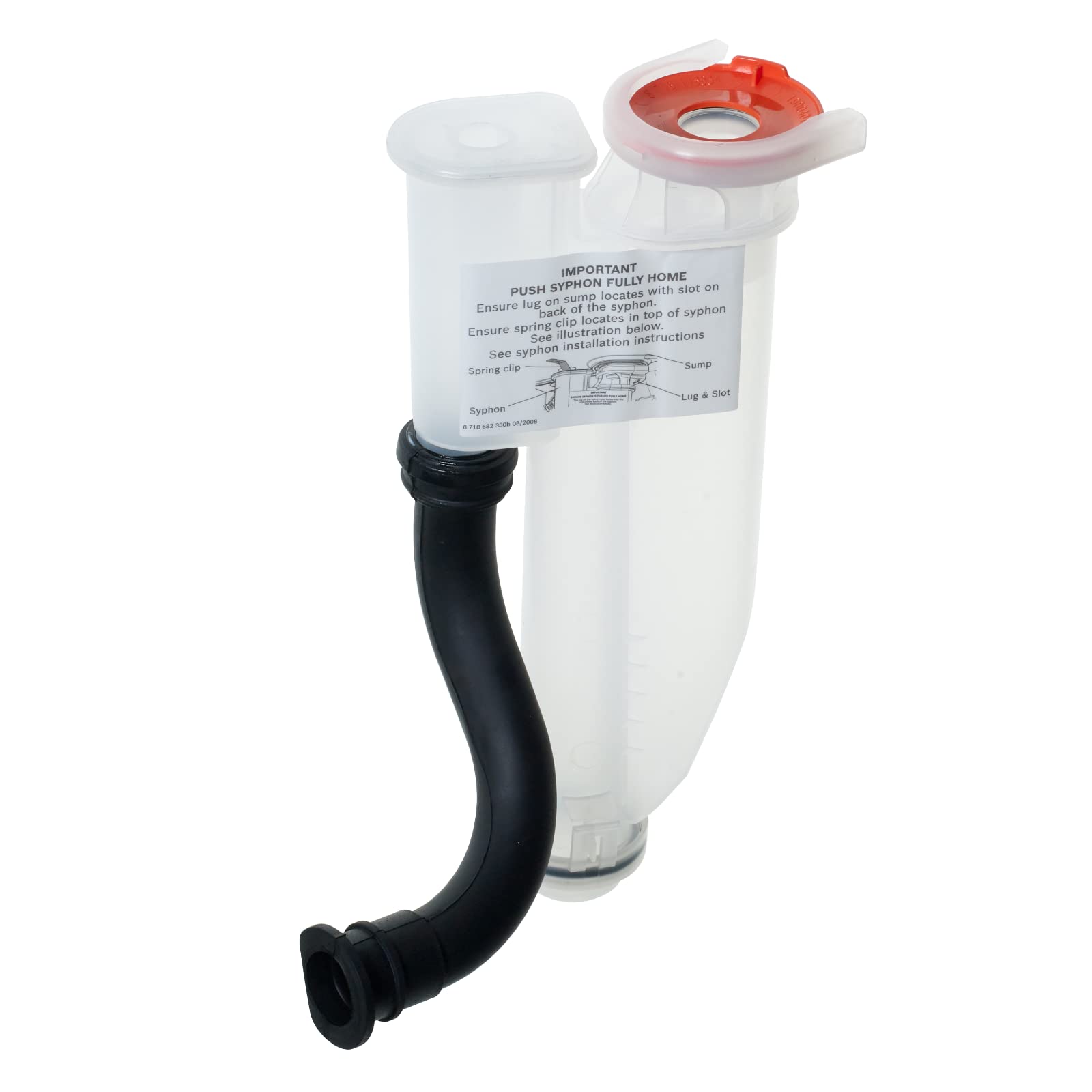 Hanicks Clear Worcester Si/I/I Junior Condensate Siphon Trap 87161138370 (H75-495) Genuine Part