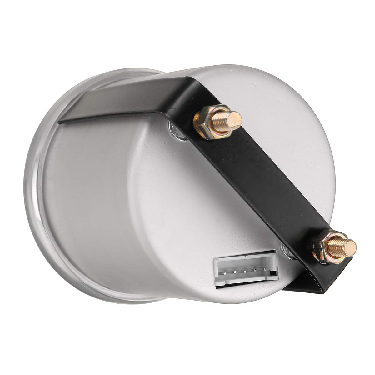 YONGYAO 2" 52mm 50-150 °C Wskaźnik temperatury oleju Niebieska dioda LED Czarny miernik samochodowy z czujnikiem