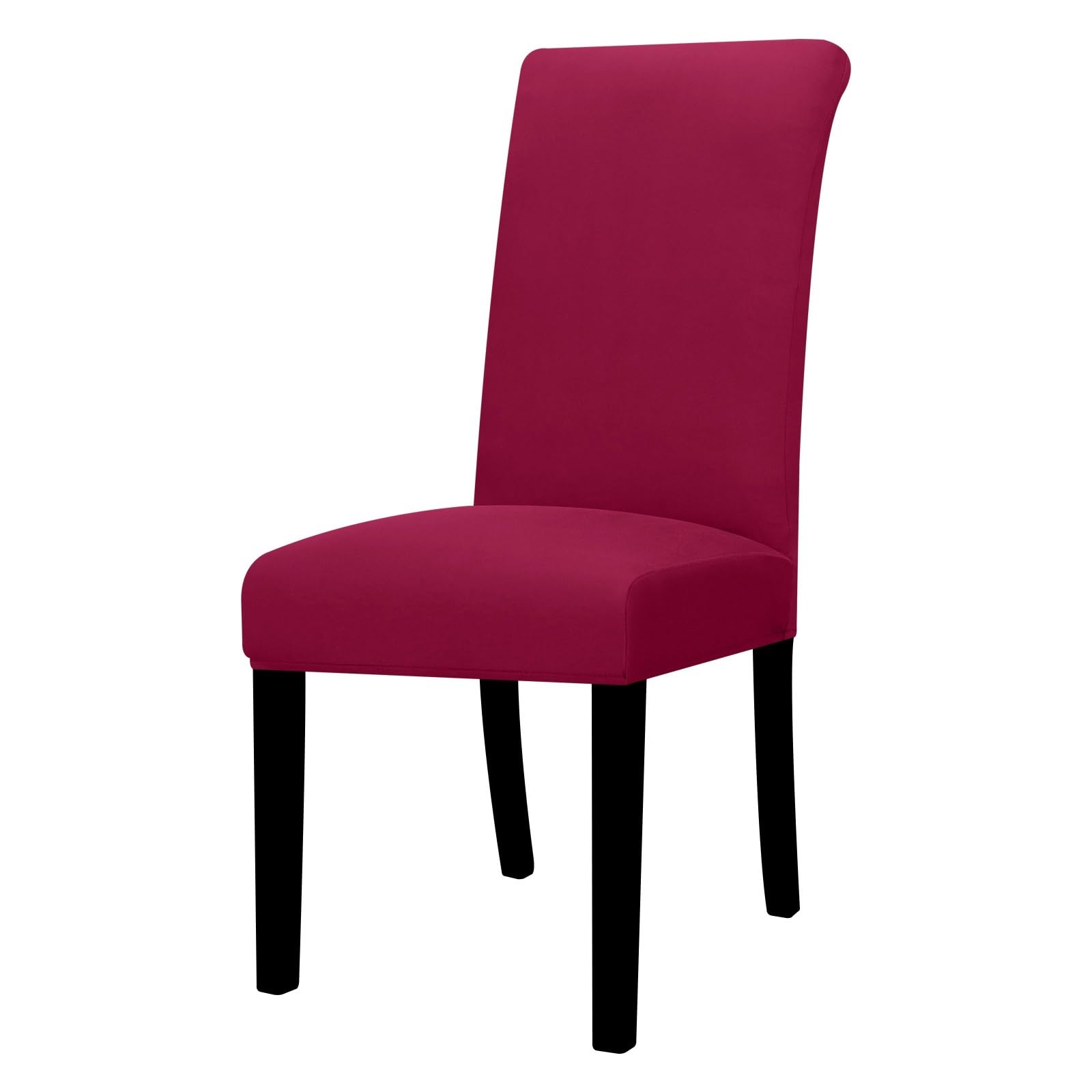 FVDZRFIE Chair Covers Elastic Solid Color Adjustable Chair Cover Spandex Stretch Slipcovers(Color 18)